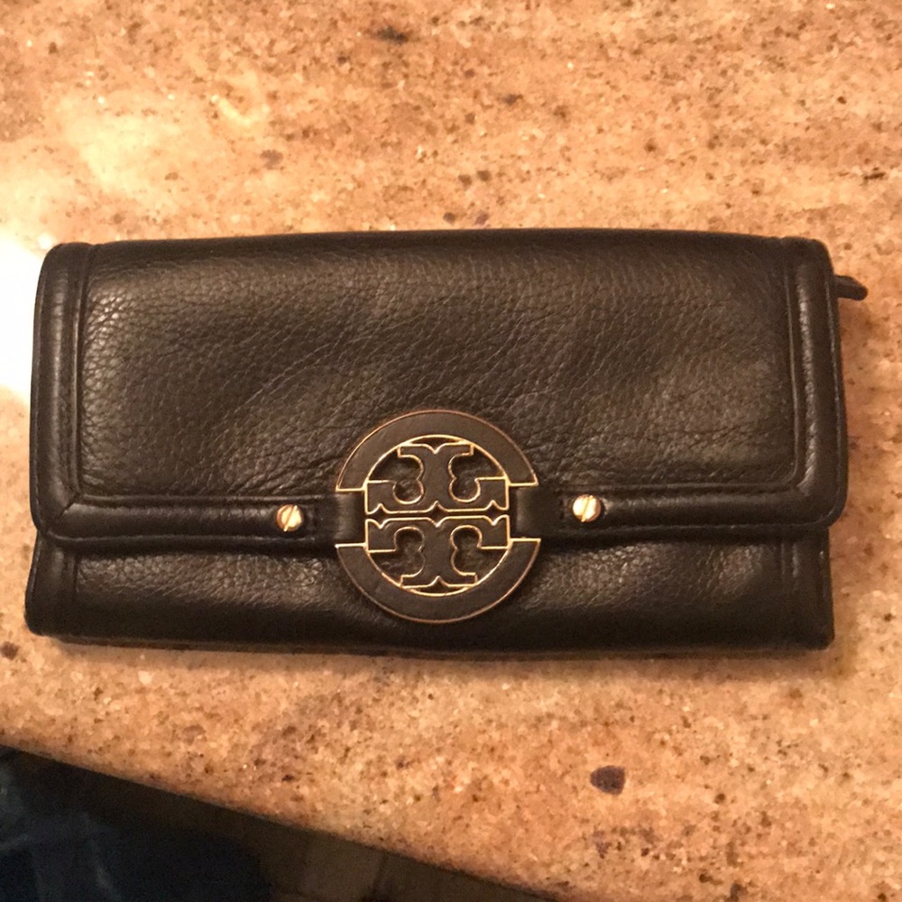 Tory Burch Black Wallet